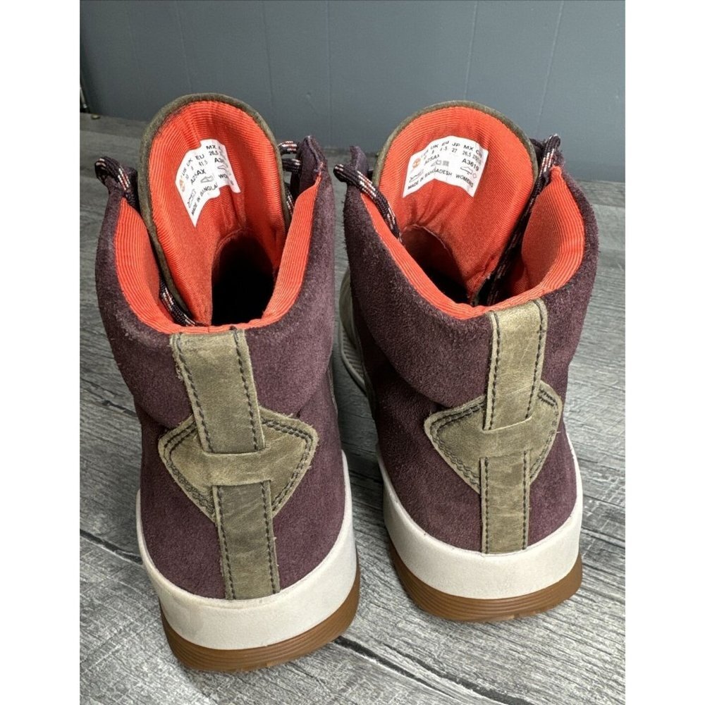 Timberland Boots Womens 10 Kiri Up Waterproof Lace Up Leather Shoes Hiking NWOT - Picture 2 of 7